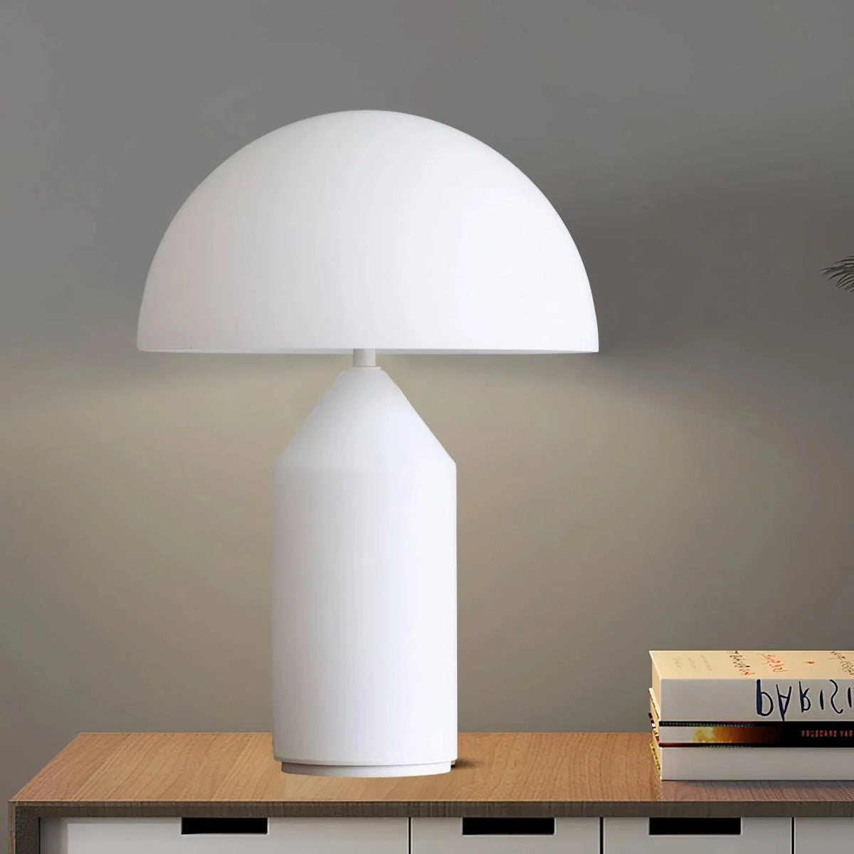 Table Lamp Geometric Metal Dimmable