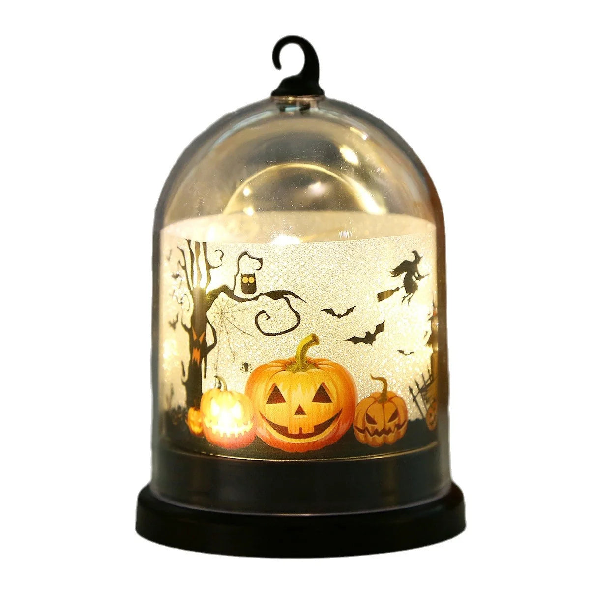 Table Lamp Halloween Soft LED Glass Dome