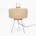 Table Lamp Hand-Folded Washi Shade Dimmer Compatible