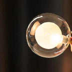Table Lamp Handmade Resin & Glass USB Powered