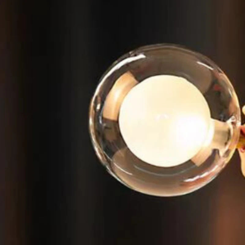Table Lamp Handmade Resin & Glass USB Powered
