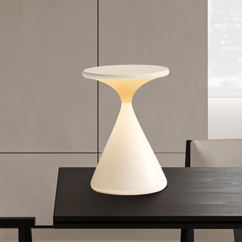 Table Lamp Hourglass Rechargeable Ambient LED