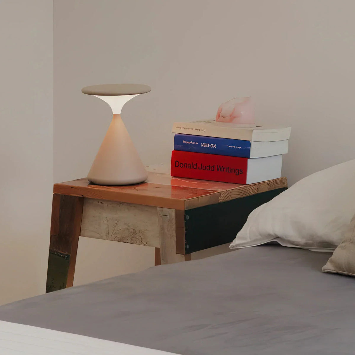 Table Lamp Hourglass Rechargeable Ambient LED