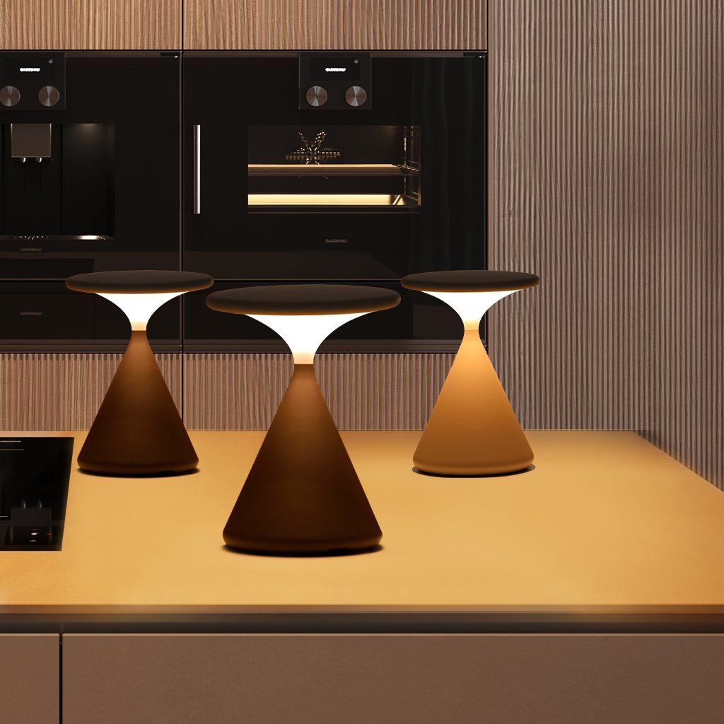 Table Lamp Hourglass Rechargeable Ambient LED