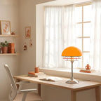 Table Lamp Integrated LED 3000K Glass Dome & Acrylic Discs