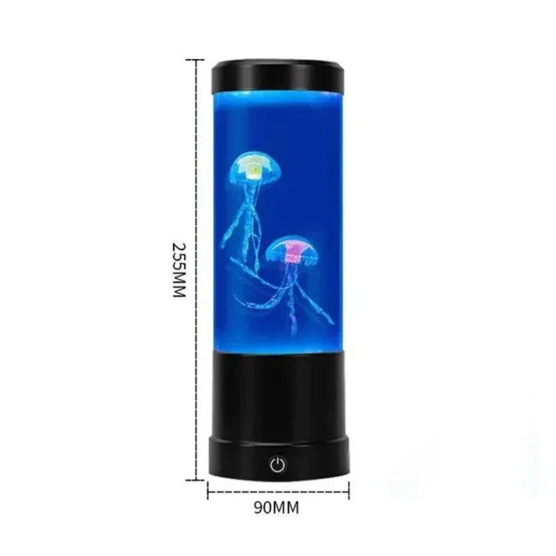 Table Lamp Jellyfish Color-Changing USB Powered