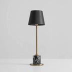 Table Lamp Marble Base USB Rechargeable Touch Control