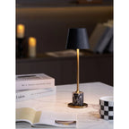 Table Lamp Marble Base USB Rechargeable Touch Control