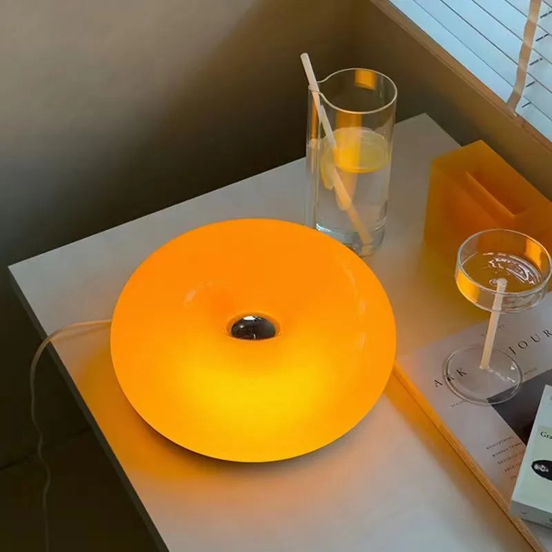 Table Lamp Mid-Century Adjustable Shade & Energy-Efficient LED