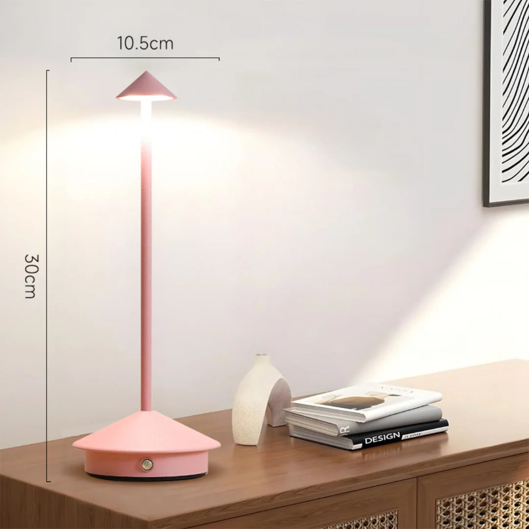 Table Lamp Minimalist Wireless USB Rechargeable
