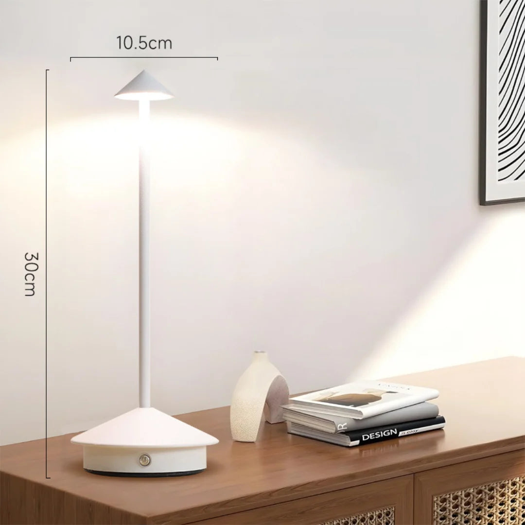 Table Lamp Minimalist Wireless USB Rechargeable