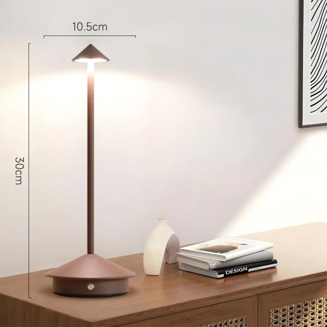 Table Lamp Minimalist Wireless USB Rechargeable