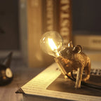 Table Lamp Mouse-Shaped Resin LED