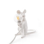 Table Lamp Mouse-Shaped Resin LED