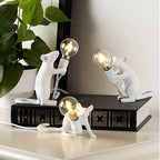 Table Lamp Mouse-Shaped Resin LED