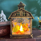 Table Lamp Moving Figures Warm White LED