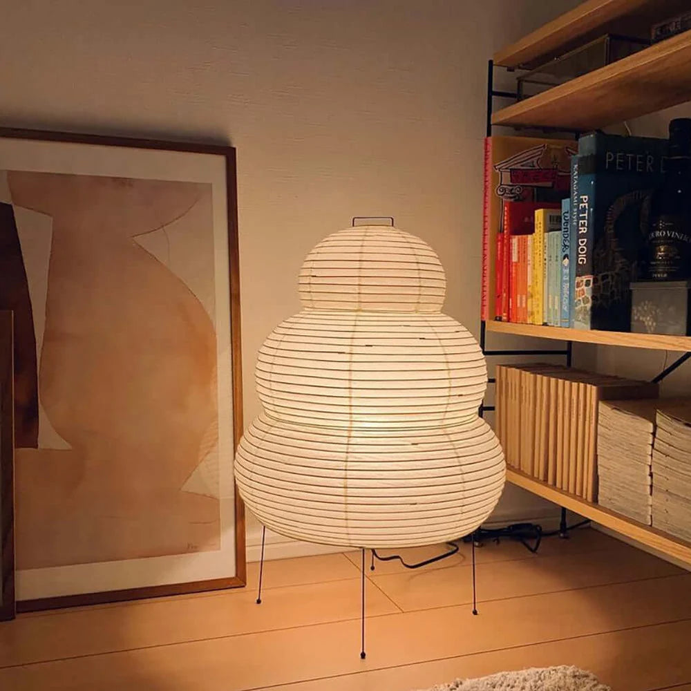 Table Lamp Mulberry Paper Soft Ambient Light