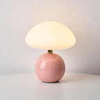 Table Lamp Mushroom Ceramic LED Three Temperature Settings