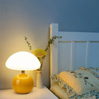 Table Lamp Mushroom Ceramic LED Three Temperature Settings