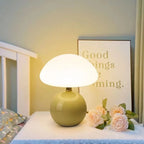Table Lamp Mushroom Ceramic LED Three Temperature Settings