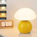 Table Lamp Mushroom Ceramic LED Three Temperature Settings