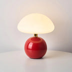 Table Lamp Mushroom Ceramic LED Three Temperature Settings
