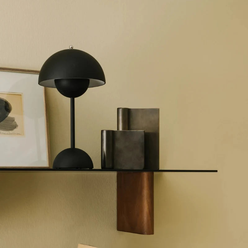 Table Lamp Petal Design Stepless Dimmable LED