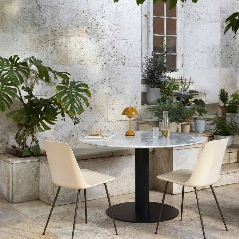 Table Lamp Petal Design Stepless Dimmable LED