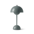 Table Lamp Petal Design Stepless Dimmable LED