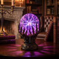 Table Lamp Plasma Globe Touch-Activated Resin Base