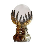 Table Lamp Plasma Globe Touch-Activated Resin Base
