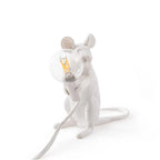 Table Lamp Playful Mouse Design Warm Ambient Light