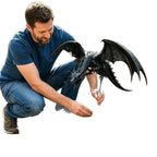 Table Lamp Polyresin Dragon Figure Warm LED