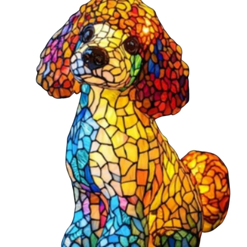 Table Lamp Poodle Warm LED USB & Battery