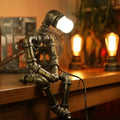 Table Lamp Poseable Dimmable Brass Finish