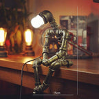 Table Lamp Poseable Dimmable Brass Finish