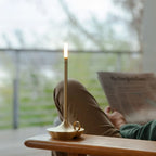 Table Lamp Rechargeable Cordless Warm Candlelight