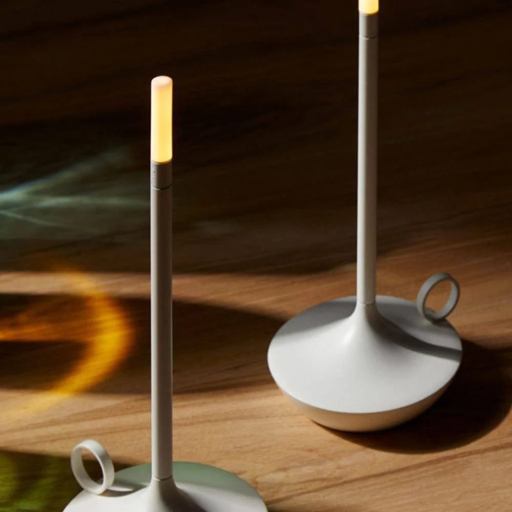 Table Lamp Rechargeable Cordless Warm Candlelight