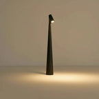 Table Lamp Rechargeable LED Metal & Glass