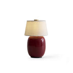 Table Lamp Rechargeable Touch Control Linen Shade