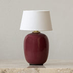 Table Lamp Rechargeable Touch Control Linen Shade