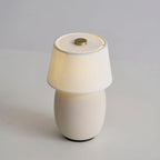 Table Lamp Rechargeable Touch Control Linen Shade