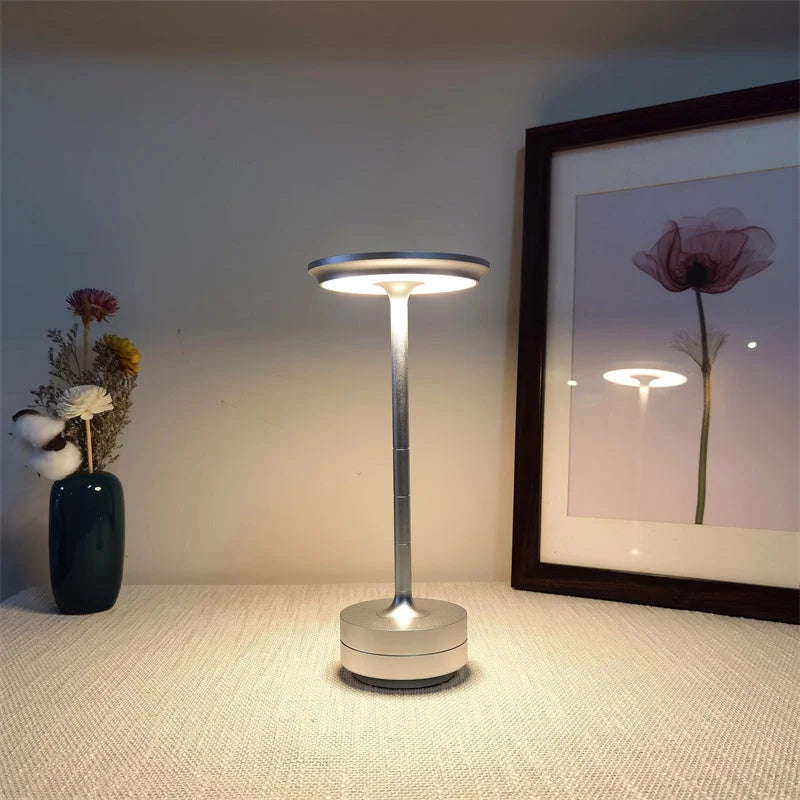 Table Lamp Rechargeable Touch Control Three Light Modes