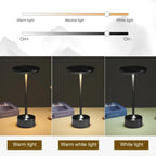 Table Lamp Rechargeable Touch Control Three Light Modes