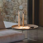 Table Lamp Rechargeable Touch Dimmable Aluminum Cone Shade