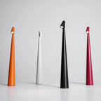 Table Lamp Rechargeable Touch Dimmable Aluminum Cone Shade