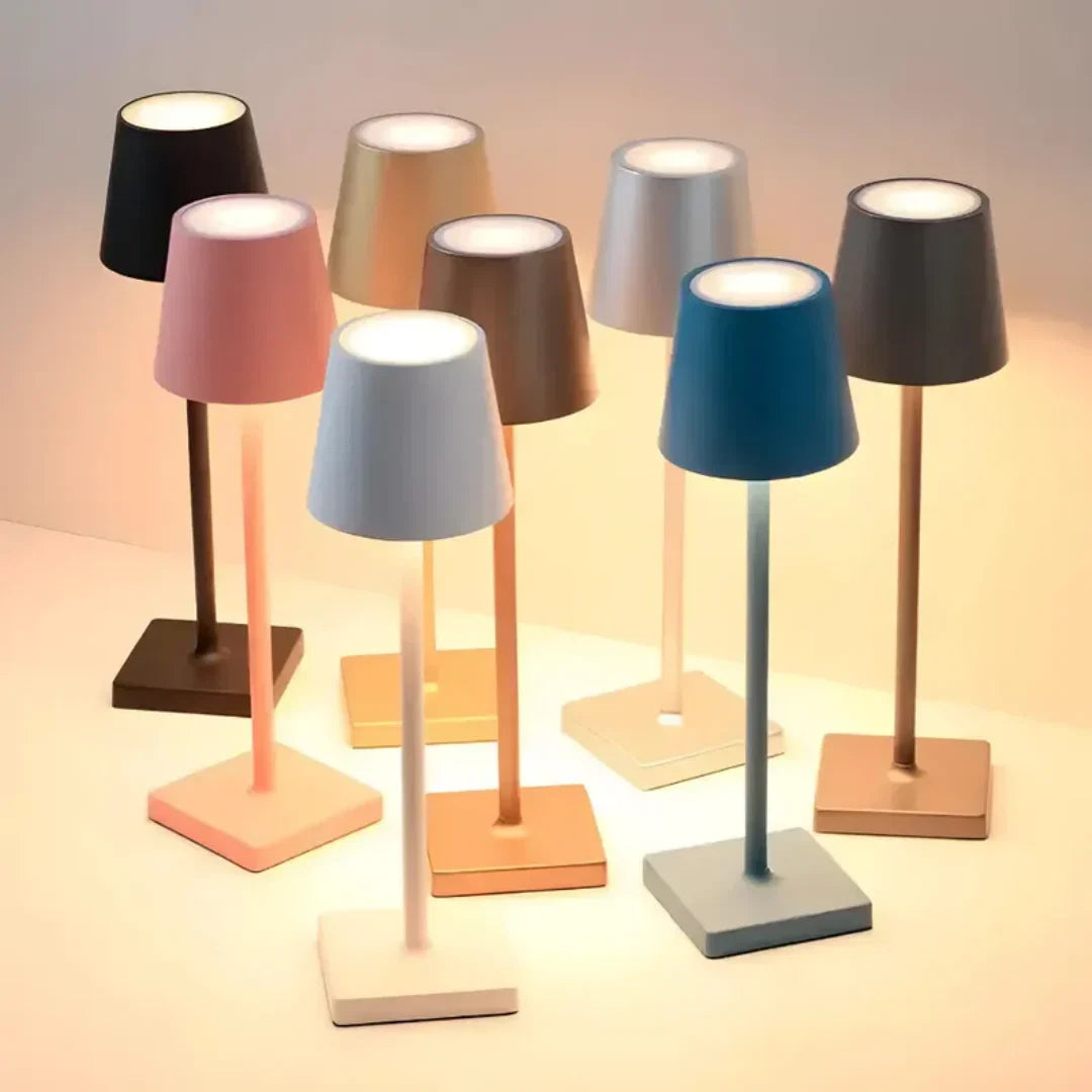 Table Lamp Rechargeable USB Dimmable Touch 15-Hour Battery
