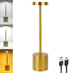 Table Lamp Rechargeable Waterproof Touch Dim