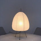 Table Lamp Rice Paper Shade & Iron Base