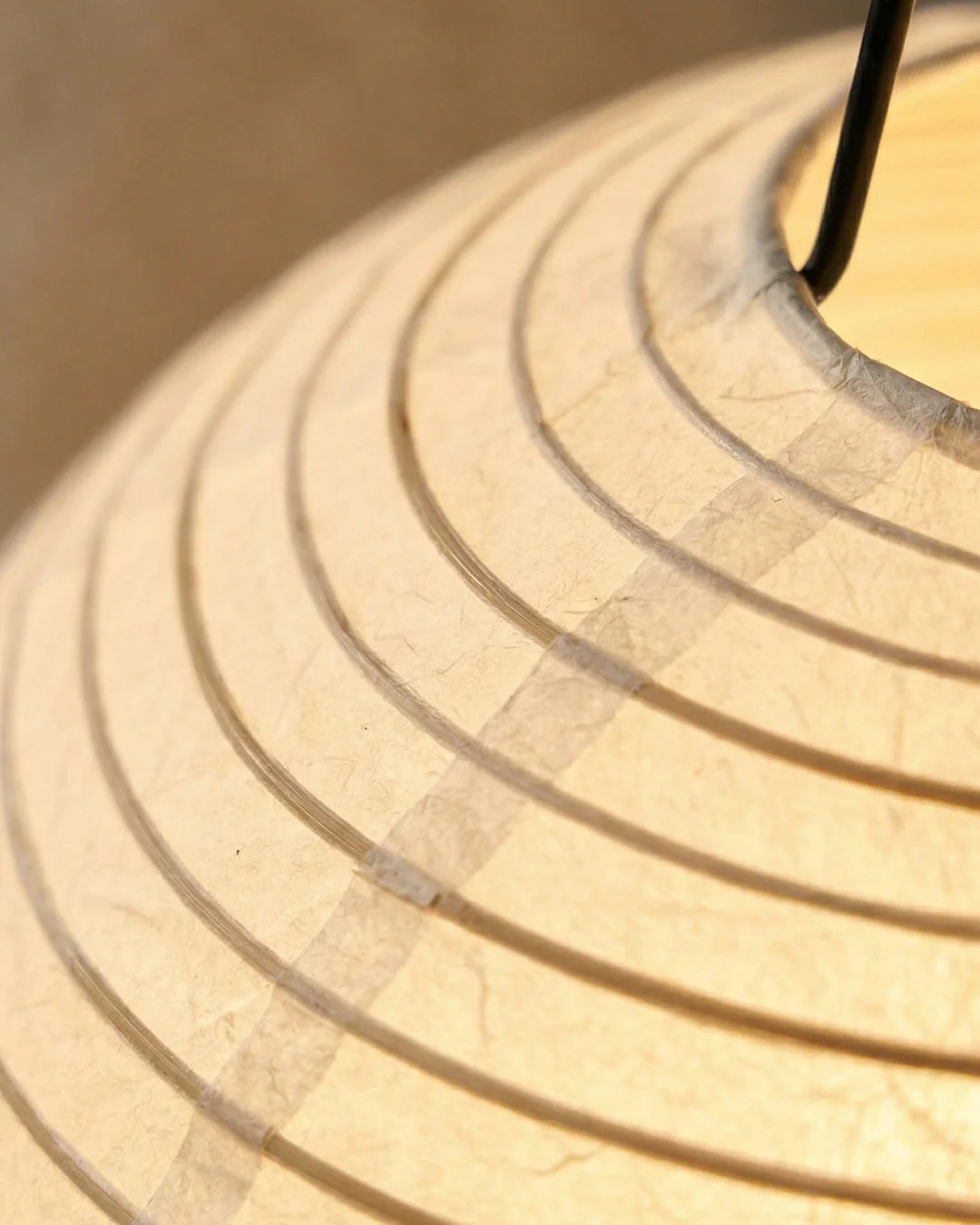 Table Lamp Rice Paper Shade & Three Light Settings